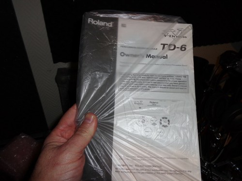 Roland td6 owner - roland, owner's